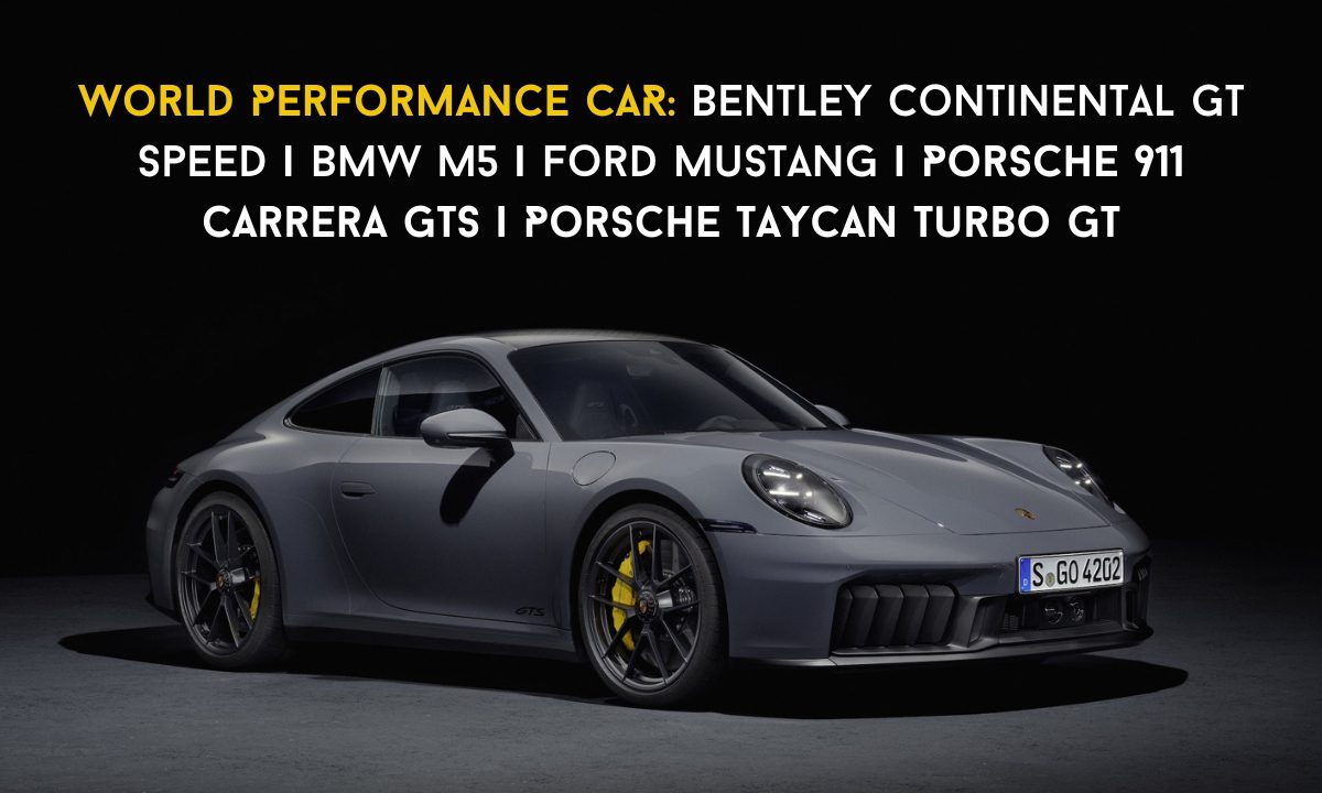 World Performance Car finalists