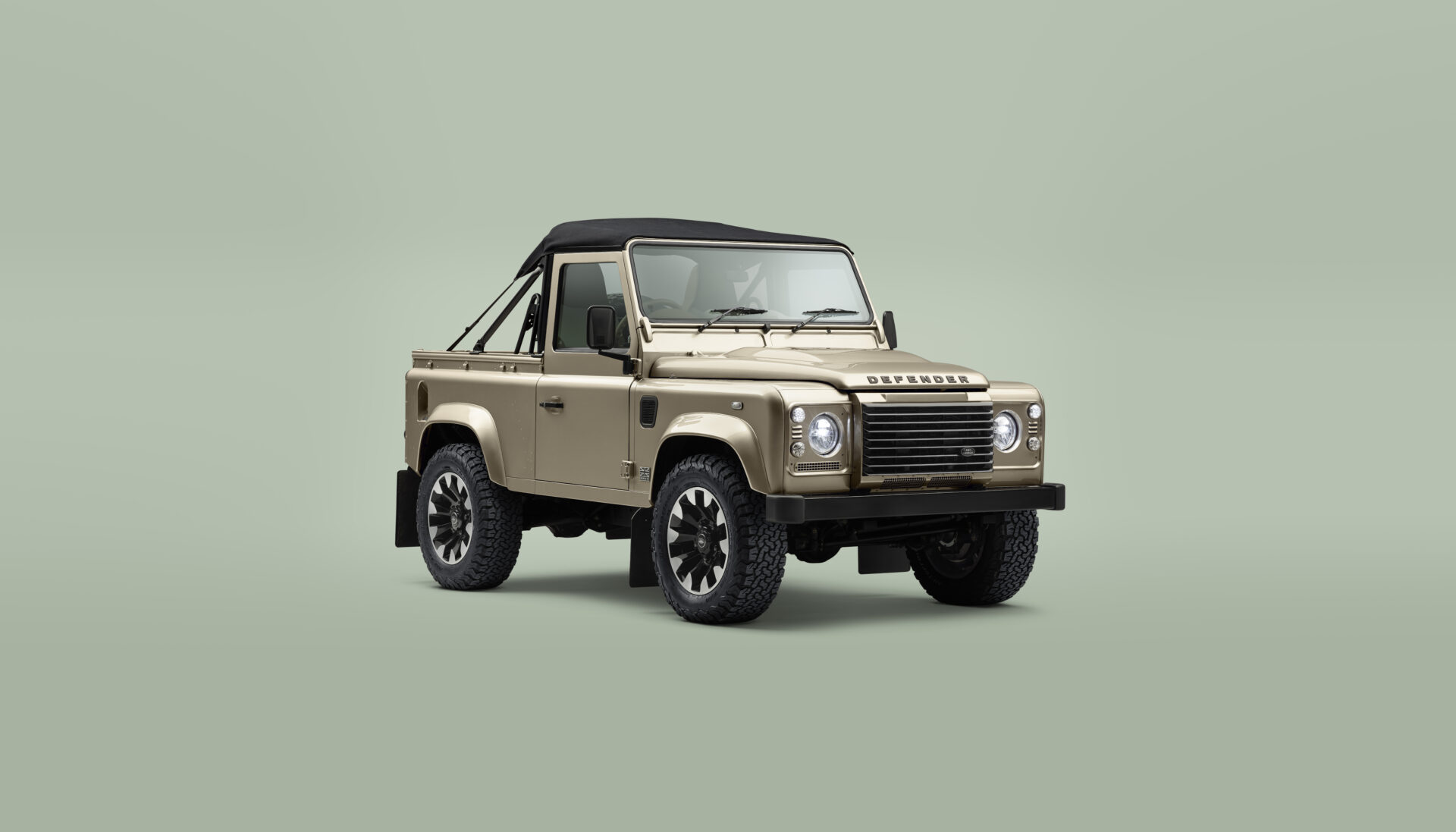 Land Rover Classic Defender V8 Works Bespoke Soft Top