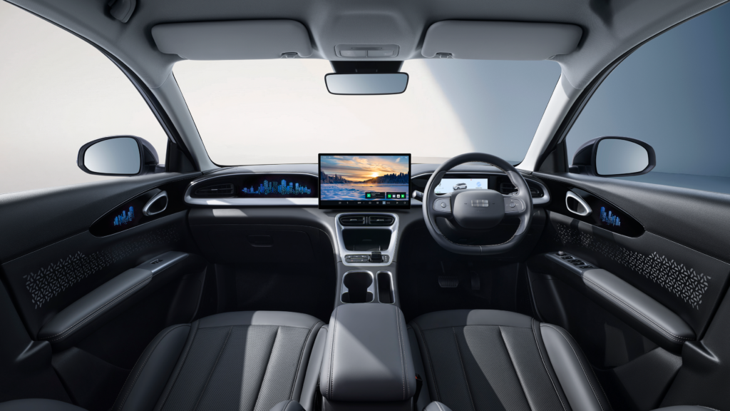Geely E2 interior
