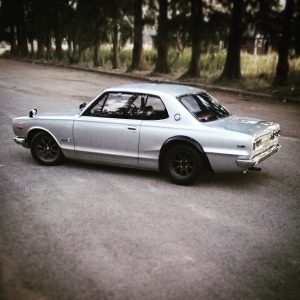 Nissan Hakosuka Skyline GT-R read three quarter